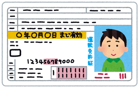 ゴールド免許更新ワイ優越感えぐい