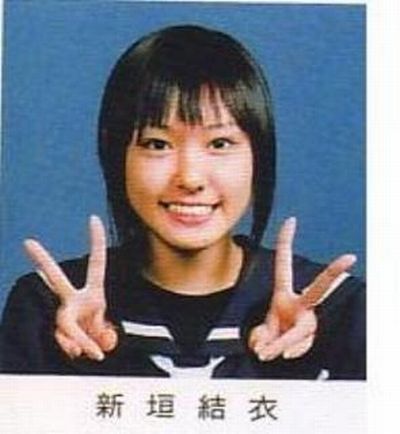 香里菜の卒アル可愛いすぎ 可愛すぎる芸能人の卒業アルバム 女教師