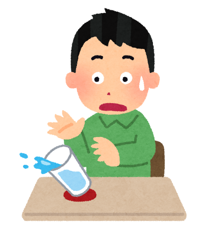 こぼれたミルクで泣く