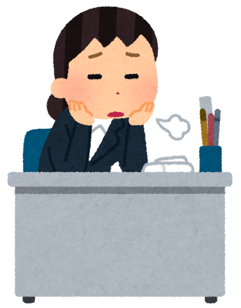 yaruki_nai_suit_woman