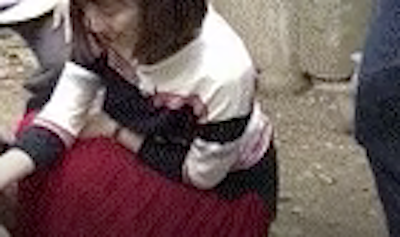 【GIF画像】女子アナさん、亀頭を撫で回して立たせてしまう！