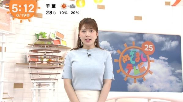 【画像】今日の阿部華也子さん　6.19