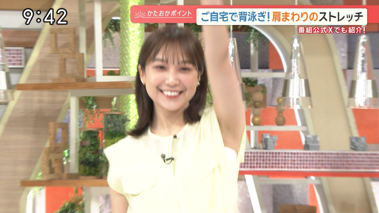 松岡朱里のエロエロな腋 ２６０９２９