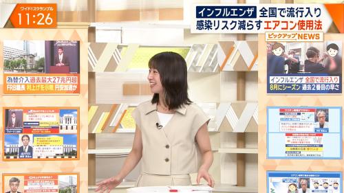 林美沙希 ノースリーブ ワイドスクランブル ２６０９２７