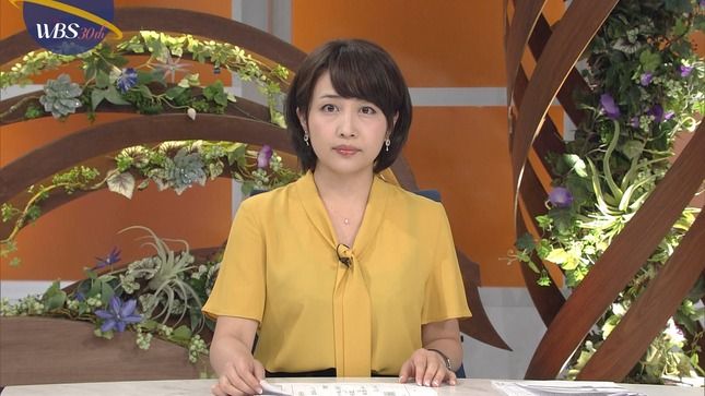 相内優香アナ　ワールドビジネスサテライト