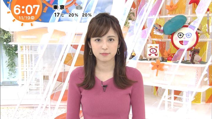 久慈暁子 めざましテレビ (2018年11月19日放送 13枚)