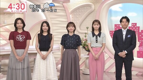 【画像】今日の河出奈都美さんと田﨑さくらさん 9.10