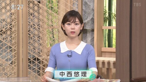 【画像】今日の中西悠理さん 9.20