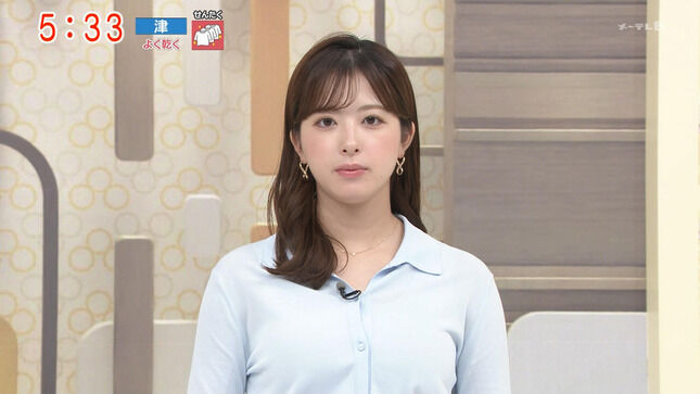 【画像】田原萌々アナ 胸元強調衣装！！