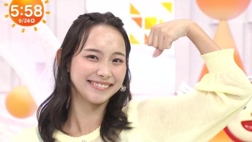 石渡花菜のスケスケ腋 めざまし ２６０９２５