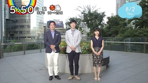 【画像】今日の尾崎里紗さんと徳島えりかさんと貴島明日香さん　8.2