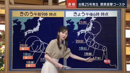 細川栞 おっぱい 報ステ ２６１０１１