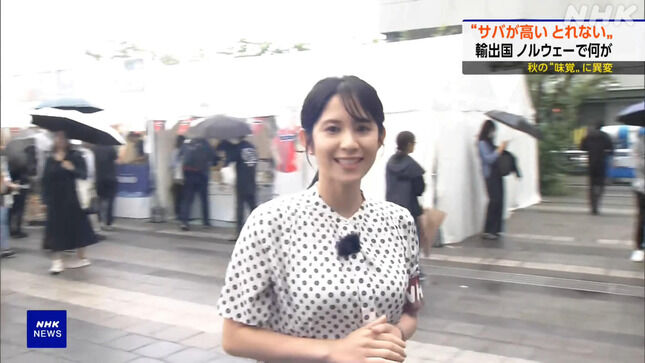 【画像】飯尾夏帆アナ 巨乳くっきりレポート！！【GIF動画あり】