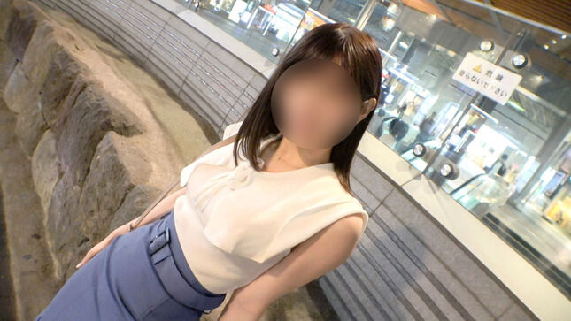 【23歳飲食店受付嬢】有楽町でナンパした仕事終わりのお姉さん、ほろ酔いでホテルまでついて来る！！