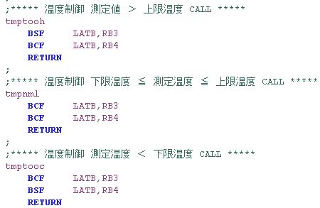 温度制御出力