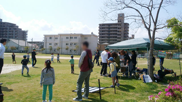 準備運動と、受付や準備中