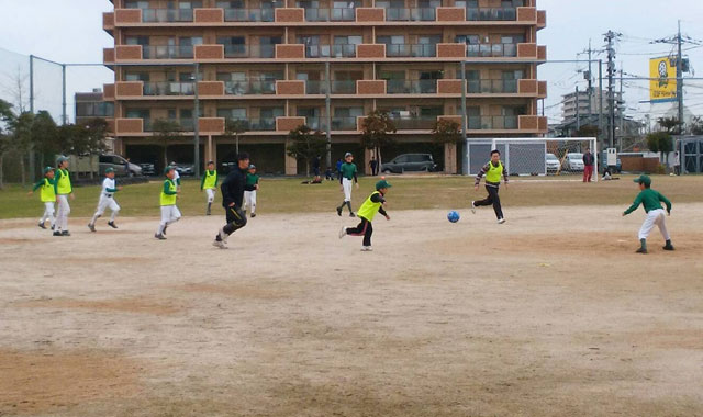 サッカーでの基礎体力づくりトレーニング