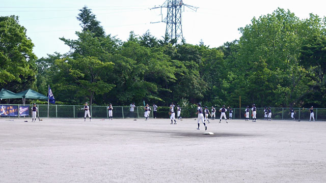 生馬学童野球クラブ、バント&バッティング練習