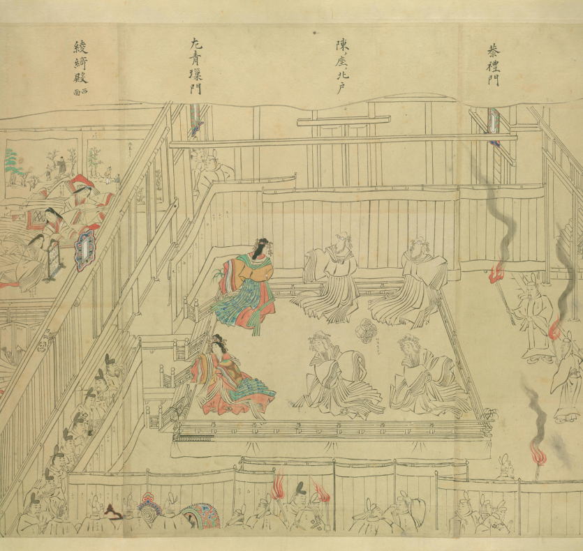 平安時代の絵巻を自分で彩色してみました 平安 国風文化を愛する 承香院 の王朝文化なんでも実践のblog 平安時代の絵巻を自分で彩色してみました 平安 国風文化を愛する 承香院 の王朝文化なんでも実践のblog