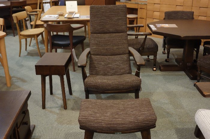 柏木工 「ウィルダネス」 イージーチェア　オーク材 飛騨の家具 sd1_d209d0cd4ed21f9b58d7aeccbd