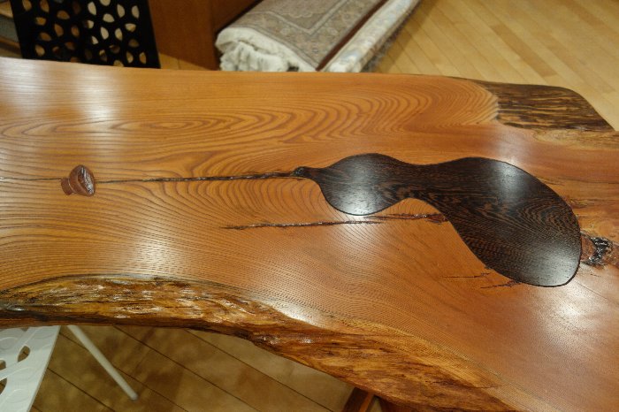 2014年歳末セール】ワイドが2530ミリのケヤキ一枚板テーブル : 住賓館