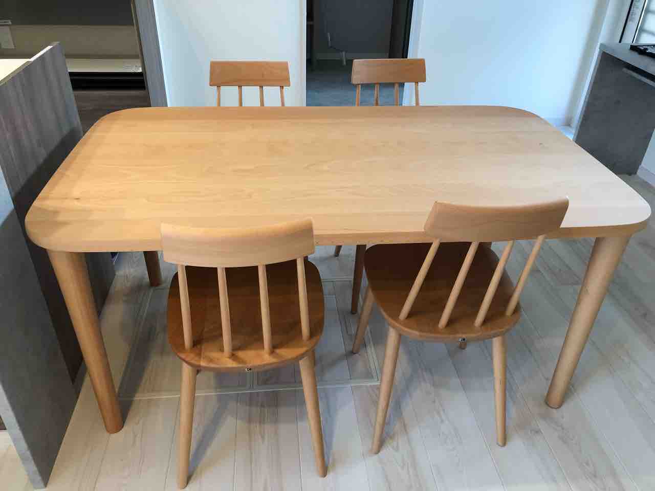 丸亀市に飛騨産業・TUGUMIのダイニングセットを納品 : 住賓館(じゅう