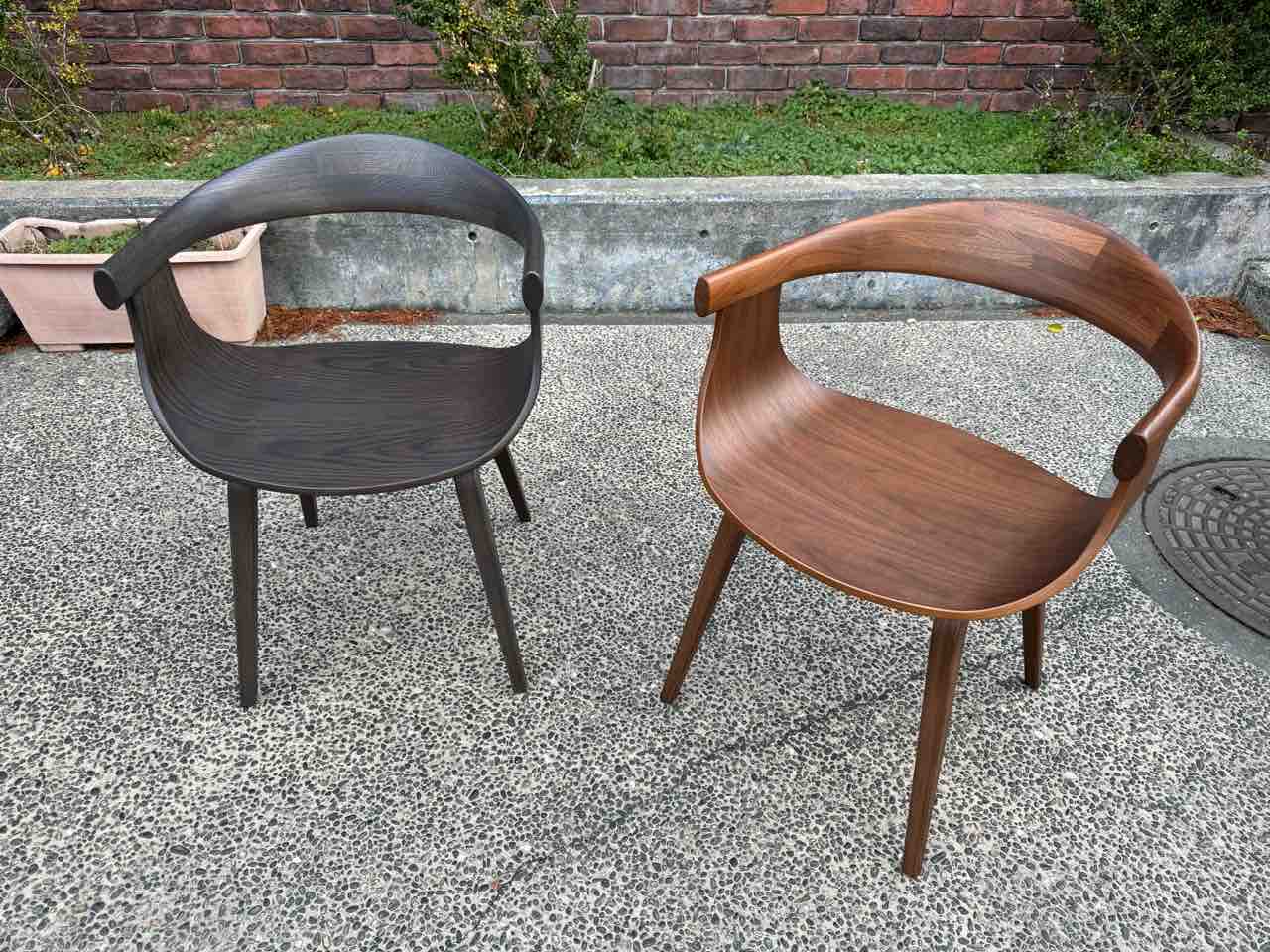 フジファニチャー　nagi アームチェア ブラウン 公式】Nagi アームチェア D04541A – 冨士ファニチア オンライン