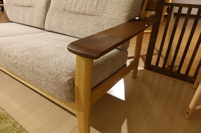 イバタインテリア　Sign ソファ 3P ibata直営 Sign サイン ソファ｜SOFA｜飛騨の家具/国産家具/無垢材の