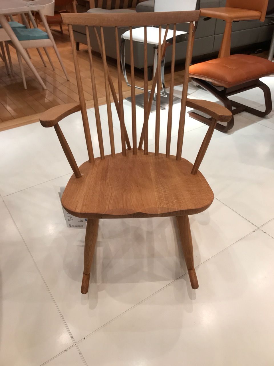 飛騨産業よりかわいいロッキングチェア届きました ニューマッキンレイ
