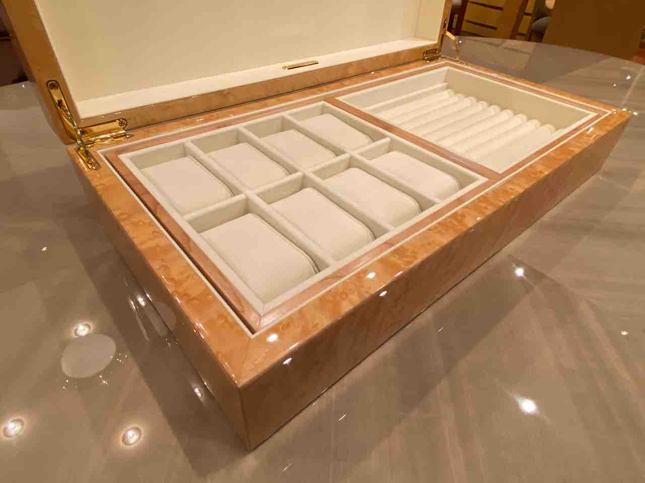 松創 小物入れ 時計ケース クリスタルウォッチケース No.5