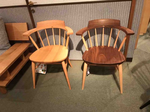 クラウンチェアSC3AとキャプテンチェアSC3Kを比べてみました・柏木工