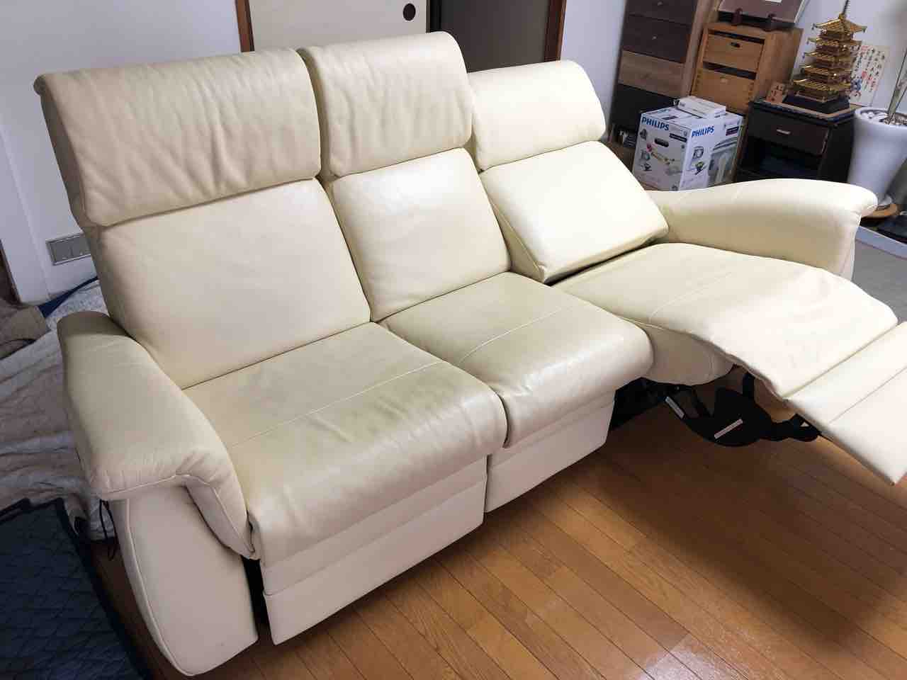 電動ソファ　3人掛け　馬場家具　リクライナーソファ 関家具 公式店 ソファー 3人掛け ソファ 電動 リクライニング