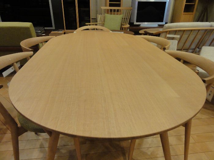 北欧テイスト・日進木工のテーブルとチェア2011】 SELECT TABLE ワイド