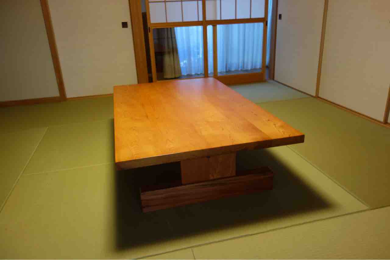 ダイニングテーブルを座卓にしました 住賓館 じゅうひんかん ブログ