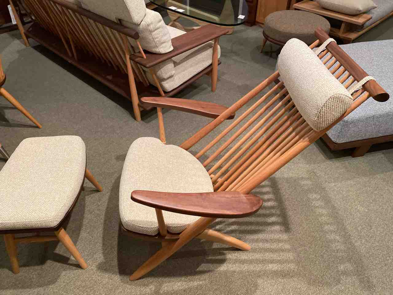 柏木工 リビングチェア イージーチェア ラウンジチェア・イージー