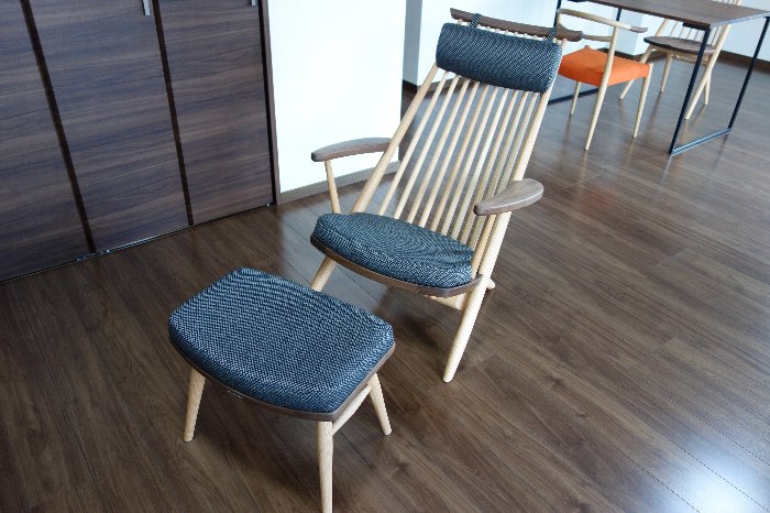 高松市に柏木工・シビルイージーチェアとシビルチェアCC71Kと