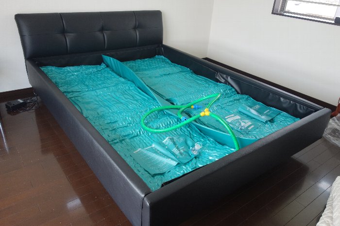 ウォーターベッド ウォーターベッド・アクアマインド013・Q・BT-EX1575を納品 : 住賓館