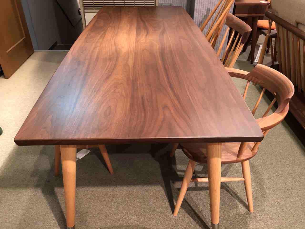 ベンチ ダイニング ウォールナット オーク 無垢材 オーダー可能 幅450～2100mm 【高山ウッドワークス】 | おしゃれな家具・インテリアの通販  大阪マルキン家具