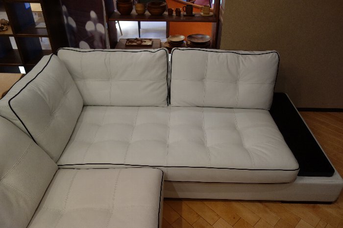 イタリアのCONTEMPO社のシューズロングソファOlimpo : 住賓館(じゅう 【絶品】 Italy in made Contempo ❃ トリプルソファ イタリア製 トリプルソファ