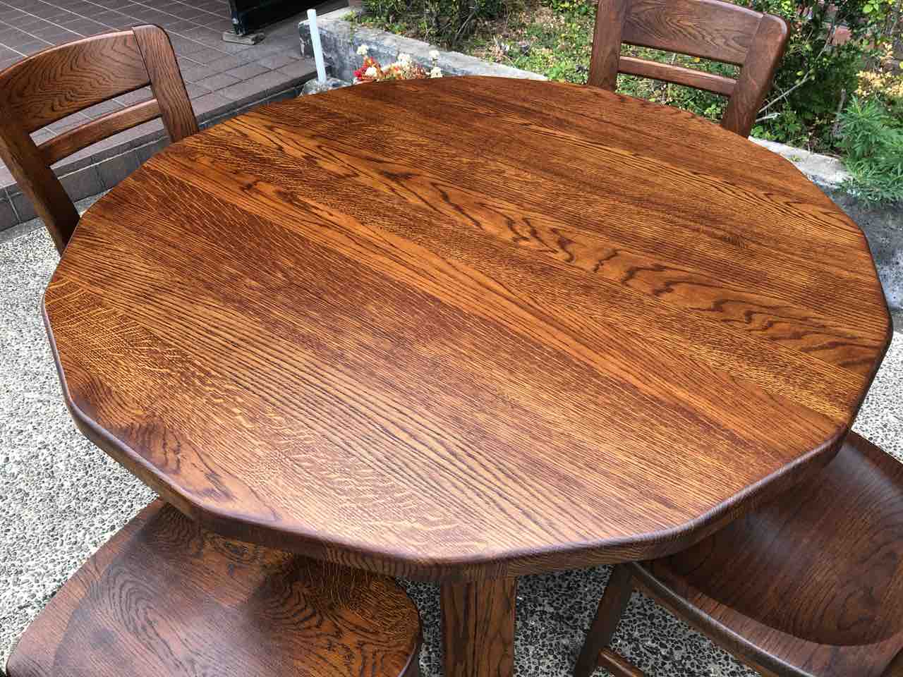 オランダのダイニングセットの復元 住賓館 じゅうひんかん ブログ オランダのダイニングセットの復元 住賓館 じゅうひんかん ブログ