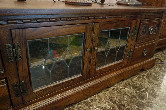 英国家具 ◾️Old Charm オールドチャーム 木製オーク材 テレビ台 収納棚 英国家具 ◾️Old Charm オールドチャーム 木製オーク材 テレビ台 収納棚