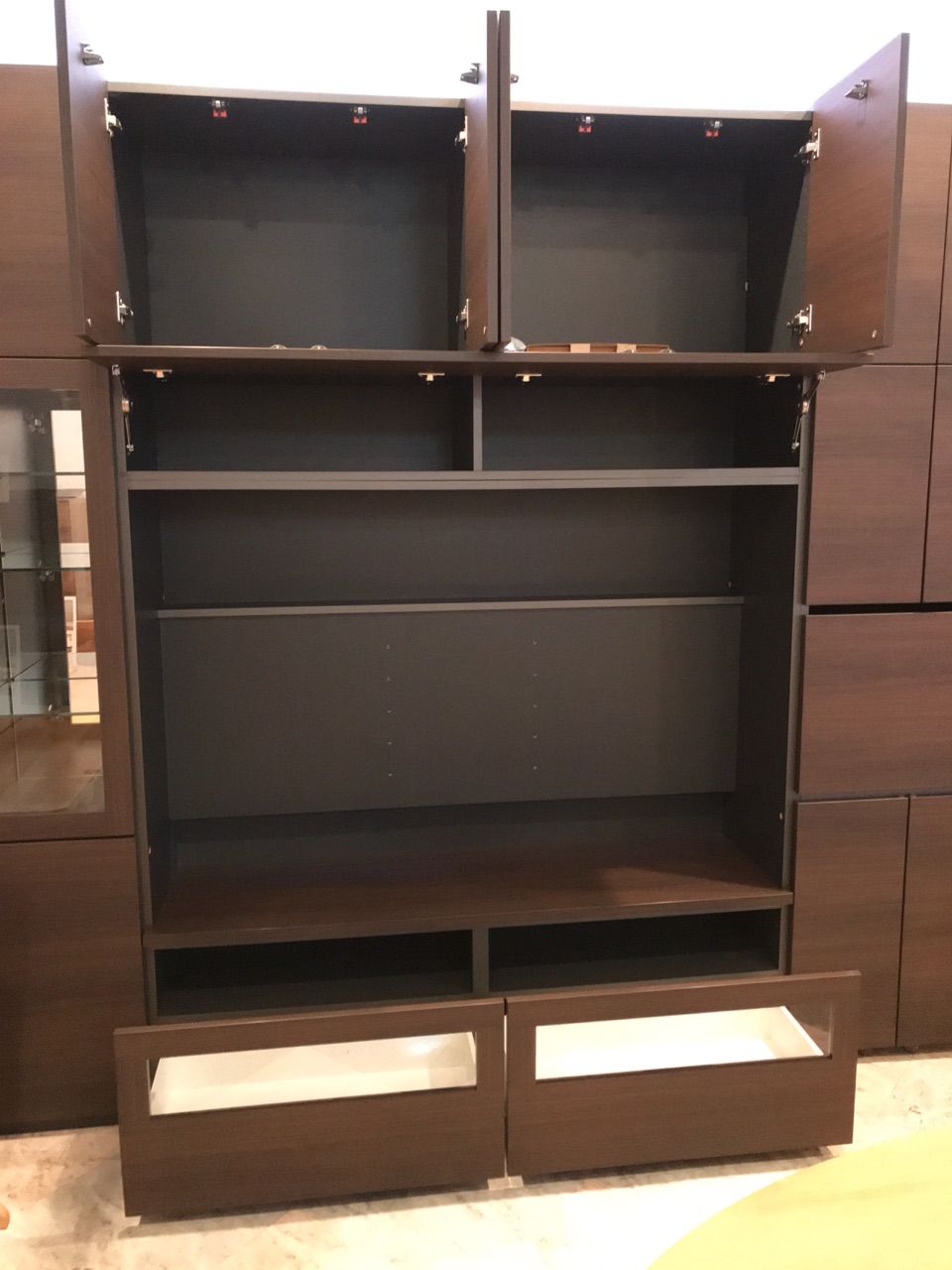 すっきり壁面収納のtvボード すえ木工 住賓館 じゅうひんかん ブログ