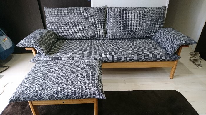 最安値 善通寺市に飛騨産業・ソファ chigusaを納品 住賓館(じゅうひん : その他