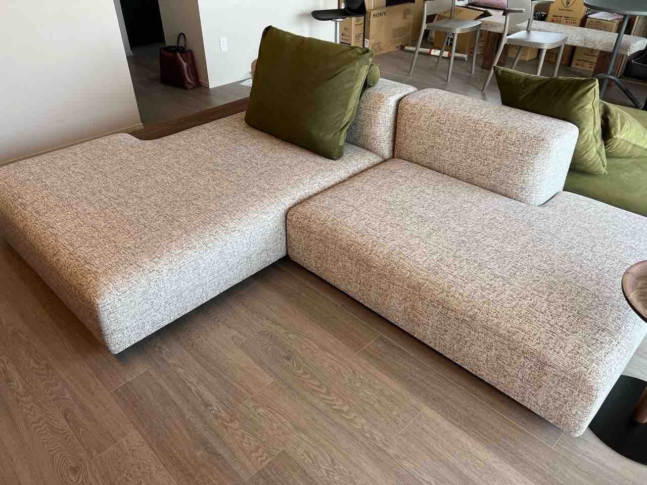 2019年製 バッククッション付 マスターウォール コンポジットソファ MASTERWAL COMPOSIT SYSTEM SOFA / マスターウォール コンポジット