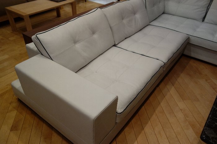 イタリアのCONTEMPO社のシューズロングソファOlimpo : 住賓館(じゅう 【絶品】 Italy in made Contempo ❃ トリプルソファ イタリア製 トリプルソファ
