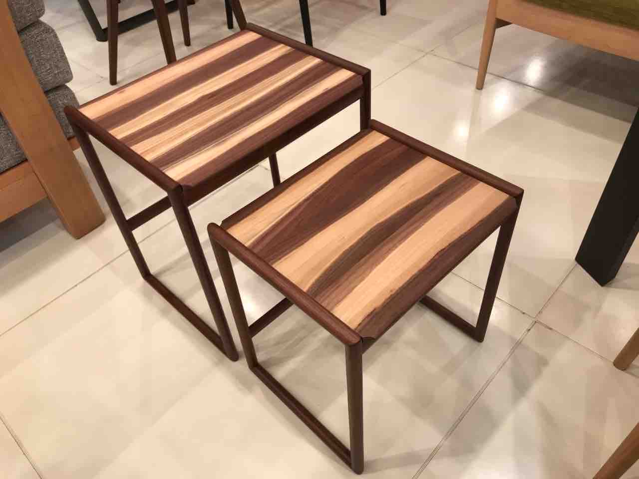 おしゃれなネストテーブル再入荷しました・日進木工 : 住賓館