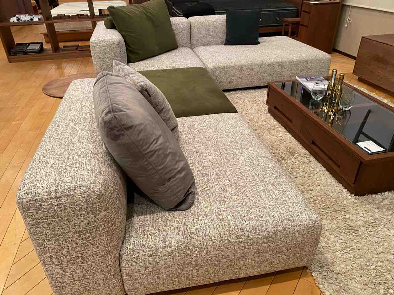 美品　マスターウォール　ポッド　ソファ MASTERWAL POD SOFA OTTOMAN / マスターウォール ポッド ソファ