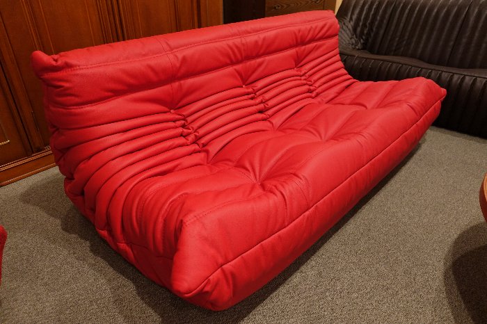40年以上続くligne rosetのTOGO】ligne roset・ソファ3P本革仕様・TOGO