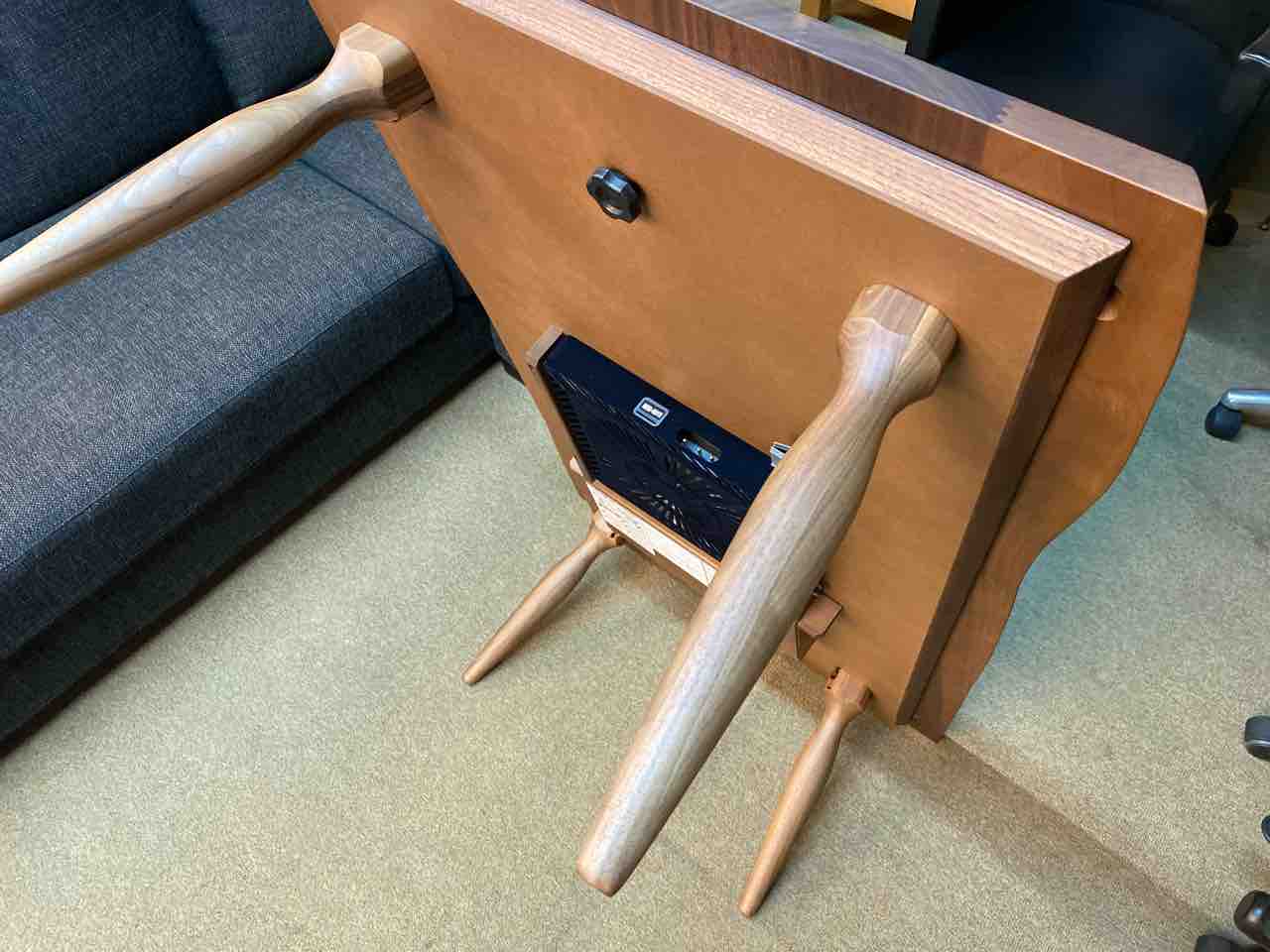 ウォールナット空間にお勧め無垢コタツ】高松辰雄商店・MuKu