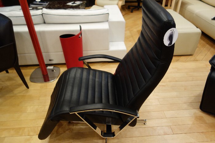 ほぼ未使用】KEBE 総革張りパーソナルリクライニングチェア KE-23 ほぼ